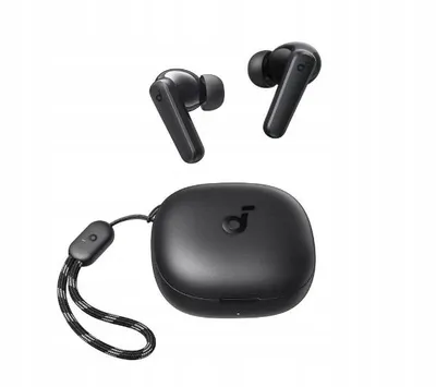 Zdjęcie produktu dla Douszne Słuchawki Bezprzewodowe Bluetooth 5.3 Czarne Soundcor R50I Ipx5