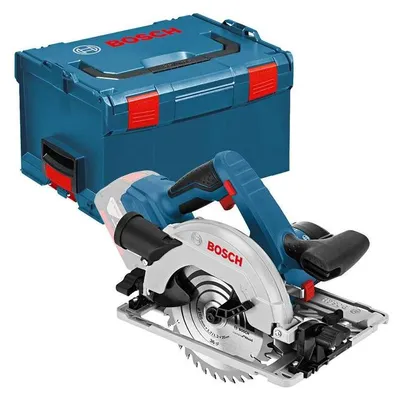 Image de Scie circulaire sans fil Bosch GKS 18 V-57 G, version solo, L-BOXX 06016A2101