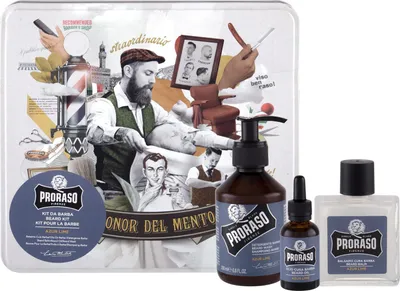 Produktbild von Azur Lime Beard Wash Set Darkova Sada Pece O Vousy