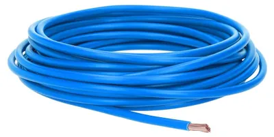Image de 10 mètres Lapp 4520026 H07V-K 16,0 mm² bleu I Câble de câblage I Conducteur flexible I Monoconducteur PVC I Toron 16mm2 I Câblage