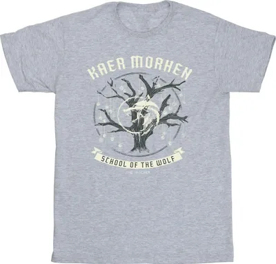 Produktbild von Netflix - "The Witcher School Of The Wolf" T-Shirt für Herren BI48312 (M) (Grau)