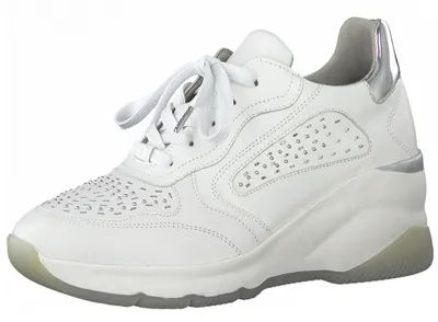 Produktbild von Tamaris Damen Low Sneaker Pure Relax Lace UP 1-23722-26 Weiß