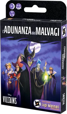 Immagine prodotto di Asmodee L'Adunanza dei Malvagi Gioco di Carte Party