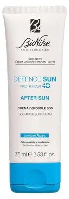 Produktbild von BioNike Defence Sun, Beruhigende After-Sun-Creme gegen Rötungen, 75 ml