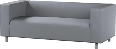 Produktbild von Dekoria Bezug für Klippan 2-Sitzer Sofa, grau, Sofahusse, Klippan 2-Sitzer