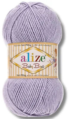 Produktbild von Alize 1x 100g Baby Best Wolle, Antipilling, Uni, Häkeln, Stricken (682)