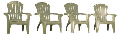 Image de Lot de 4 Fauteuils adirondack Vert
