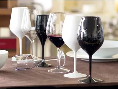 Produktbild von Sektglas Kunststoff, Inhalt: 0,15 Liter, transparent