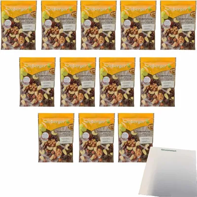 Produktbild von Seeberger Studentenfutter (12x150g Packung) VPE + usy Block