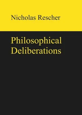 Immagine prodotto di Philosophical Deliberations