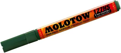 Immagine prodotto di Pennarello acrilico Molotow ONE4ALL ACRYLIC 127HS 2 mm, n. 145, verde futuro