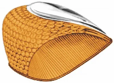 Produktbild von Links von Hella (9EL 085 478-001) Lichtscheibe Signalanlage Blinkerglas