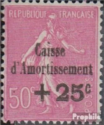 Produktbild von Briefmarken Frankreich 1929 Mi 245 mit Falz Schuldentilgung