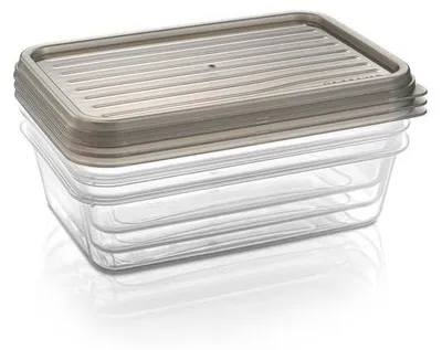 Obrázok produktu pre Dózy s vekom 4FOOD 1,35 l, 3 ks