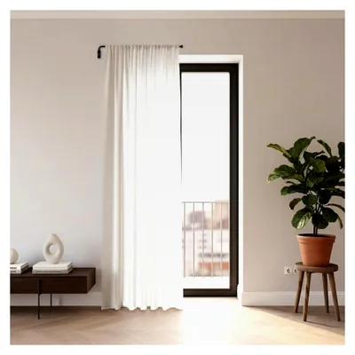 Produktbild von Ausziehbare Schwenkstange in Schwarz, 60-100 cm