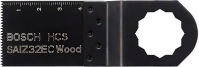 Produktbild von Bosch HCS Tauchsägeblatt SAIZ 32 EC, Wood, 40 x 32 mm 2608662040