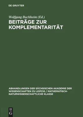 Produktbild von Beiträge zur Komplementarität