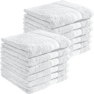 Produktbild von REDBEST Handtuch Chicago" 12er-Pack weiß 50x80 cm"
