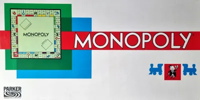 Produktbild von Monopoly DM D-Mark-Deutsche Mark von Parker aus dem Jahr 1974. Ultra RAR