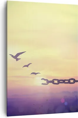 Produktbild von Bild auf Leinwand - Leinwandbild - Einteilig - Vogel Natur Wiese - 70x100cm - Wand Bild - Wanddeko - Wandbilder - Leinwanddruck - Wanddekoration - Leinwand bilder - Wandbild - PA70x100-3917