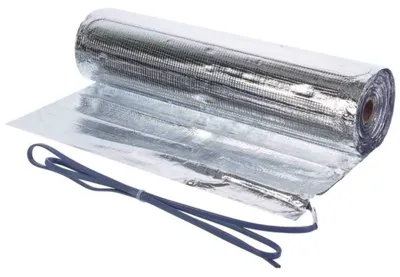 Obrázok produktu pre Elektrická podlahová vykurovacia rohož – 150 W/m² – 10 m² – hliník