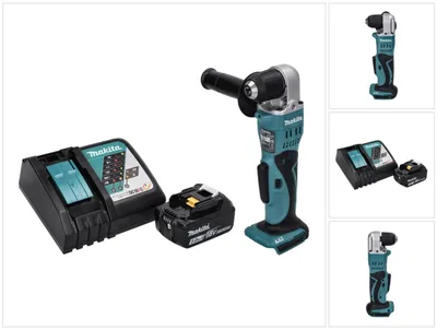 Zdjęcie produktu dla Makita DDA 351 RT1 akumulatorowa wiertarko-wkrętarka kątowa 18 V 13,5 Nm + 1x akumulator 5,0 Ah + ładowarka