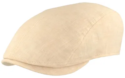 Feine sportive Sommer Cap aus 100% Leinen von Hut-Breiter in beige