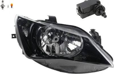 Produktbild von Johns, Scheinwerfer passend für Seat Ibiza 6J 03/2012-06/15 Rechts Leucht. + Stellmotor 1207203 1207936 1207204 5P0941295 13129840 93189095 6J1941022E