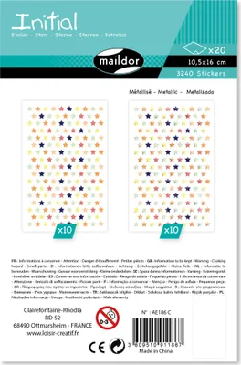 Produktbild von Clairefontaine AE186C, 3 Jahr(e), Papier, Mehrfarbig, 20 Stück(e)