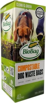 Produktbild von BioBag Beutel für Hundekot, biologisch abbaubar, 40 Stk