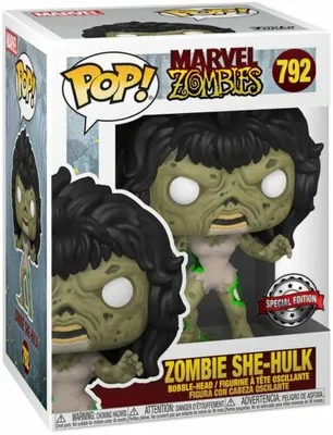 Immagine prodotto di Statuetta Funko POP Marvel Zombies 792 Zombie She-Hulk Special Edition