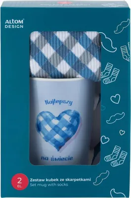Produktbild von Kubek ceramiczny ze Skarpetkami 430 ml