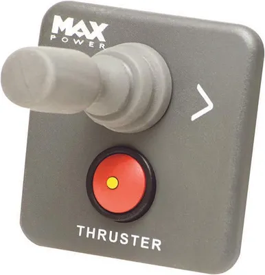 Produktbild von Max Power Bedienpanel Bugstrahlruder Joystick Backbord Steuerbord, Farbe:grau