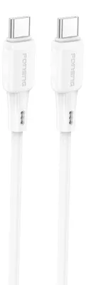 Immagine prodotto di Cavo USB-C a USB-C Foneng, 1 m, bianco, 100 W