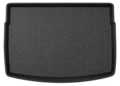 Productafbeelding van Rubberen kofferbakmat voor Cupra Leon IV 2020-2024 (hatchback) – zwart, op maat