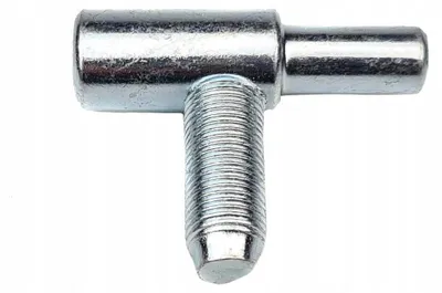 Produktbild von M10 unterer Scharnierflügel für Metallzargen verzinkt