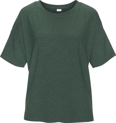 Produktbild von s.Oliver Pyjamaoberteil grün-meliert Größe 44/46