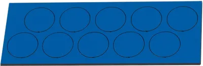 Produktbild von Magnetische Symbole Kreis 20mm VE=10 Stück dunkelblau