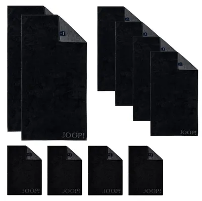 Produktbild von JOOP! 1600-76 Set 10-tlg. schwarz 2x Duschtuch 4x Handtuch 4xGästetuch