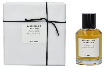 Produktbild von Laboratorio Olfattivo Alambar, 100 ml, Bergamot, Cocoa, Amber, Cinnamon, Vanilla, Amber, Amber notes, Alcohol denat., Parfum (Fragrance), Aqua (Water), Vanillin, Hexamethylindanopyran, Citrus..., 1 Stück(e)