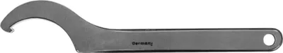 Produktbild von AMF Hakenschlüssel mit Nase für Muttern 34-36mm im Brünierton angelassen Länge 170mm - 54627