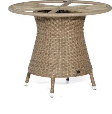 Produktbild von Base-Polyrattan Tischgestell Aluminium Rustic-stream