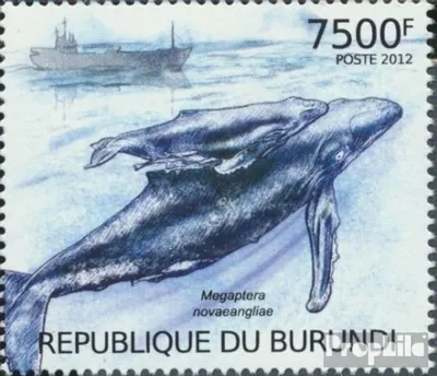 Produktbild von Briefmarken Burundi 2012 Mi 2609 (kompl.Ausg.) postfrisch Rettung der Wale