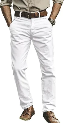 Productafbeelding van Currero Pantalon Heren Wit XXL