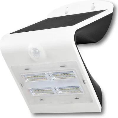 Obrázok produktu pre Solárny projektor 3W LED biely + čierny V-TAC VT-768 neutrálny 400lm