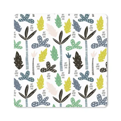 Produktbild von MuchoWow® Mauspad Mousepad Dschungel - Muster - Abstrakt 20x20 cm - Mousepads - Maus Mat - Pad - Mausunterlage - Desk Mat - Bureauartikeln