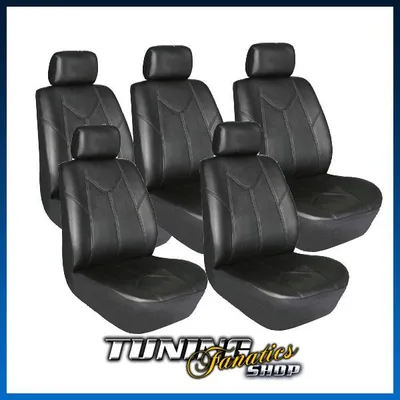 Immagine prodotto di 5x coprisedili in Pelle finta PREMIUM Coprisedili auto per VAN BUS #24