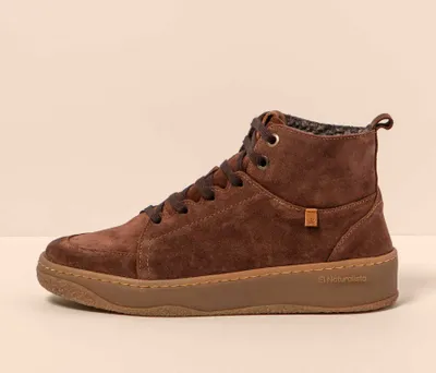 Image de El Naturalista Bottines pour Homme/Femme N5843 SILK SUEDE CHOCOLATE/ GEO Couleur Marron