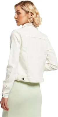 Produktbild von Urban Classics Organic Jeansjacke Weiß 5XL Frau Weiß 5XL