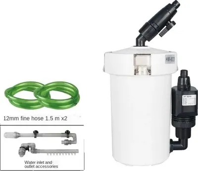 Obrázek produktu pro Externí akvarijní filtr, odtok vody, průtok, HW-602B-220V, adaptér EU